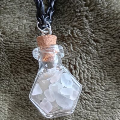 Flourite Bottle Necklace